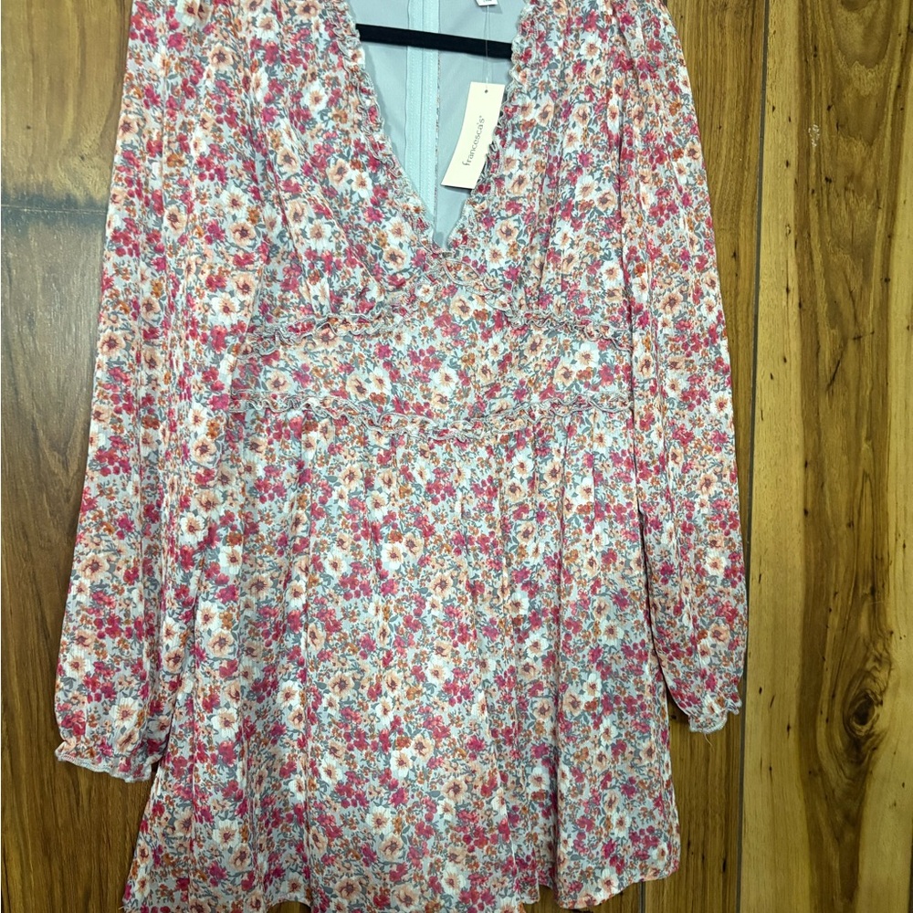 Floral Ruffle Dress